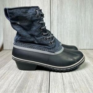 Sorel Slimpack 1964 Waterproof Duck Boots Lace Up Snow Boots Women’s Size 7.5